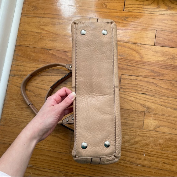 Coach Leather Ruffle Shoulder Bag - Picture 9 of 16